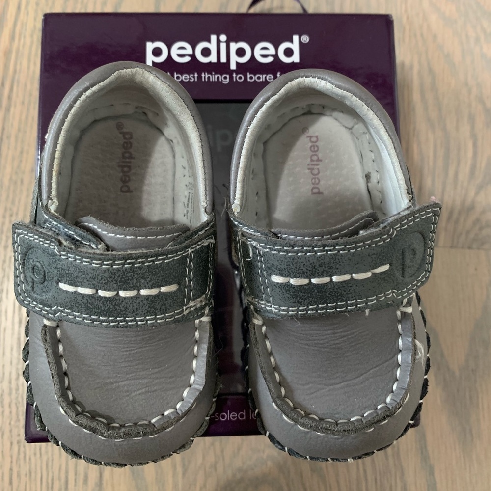 Baby boy first shoe